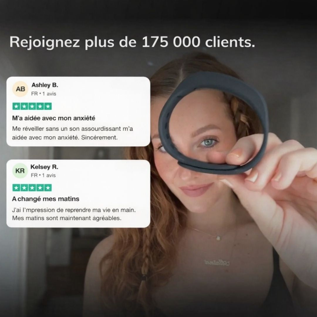 WeSleeps® Bracelet Réveil Vibrant